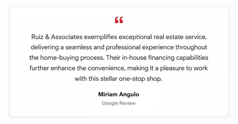 Google review from Miriam Angulo for Ruiz & Associates